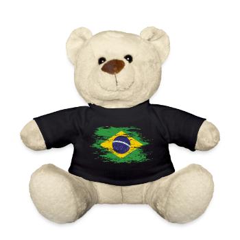Brazil used - Teddy Bear - black - Front