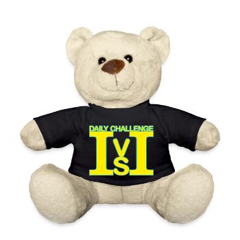 ICH gegen ICH 04 gelbKhellblau - Teddy - Schwarz - Vorne