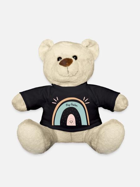 Big Sister Rainbow - Teddy Bear - black