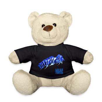 FRONTOSA BLUE ZAIRE - FRONTOSA CICHLID AQUARIST - Teddy Bear - black - Front