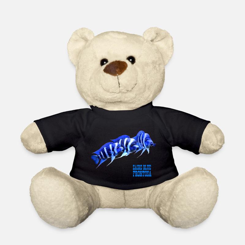FRONTOSA BLUE ZAÏRE - AQUARIOPHILE FRONTOSA CICHLIDÉ - Nounours - noir