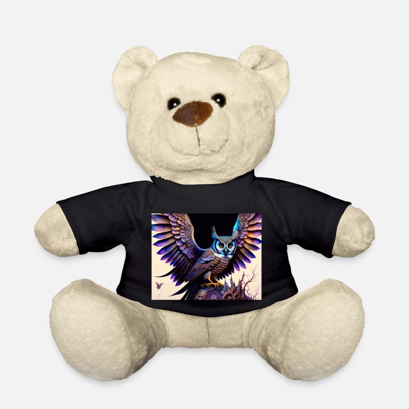 Hibou - Nounours - noir