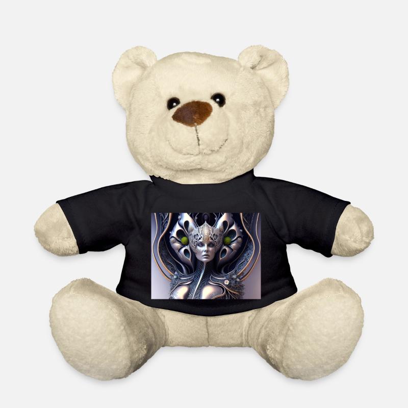 Mystische Hexe - Teddy - Schwarz