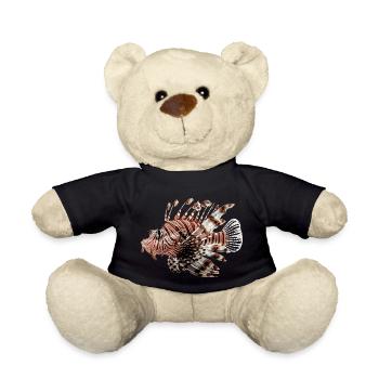 Le poisson-lion est un prédateur - Nounours - noir - Devant
