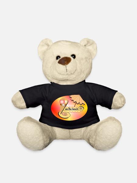 Ice on the beach - Teddy - Schwarz