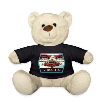 Garden View Palace Versailles: Royal Elegance - Teddy Bear - black - Front