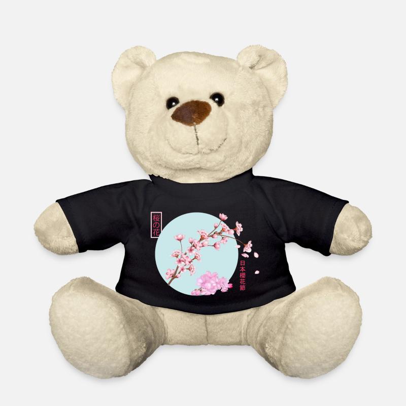Kirschblütenzweig - Teddy - Schwarz