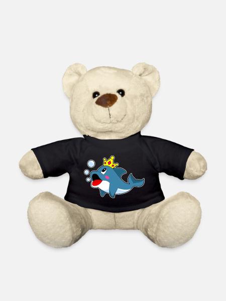 Delfin Krone - Teddy - Schwarz