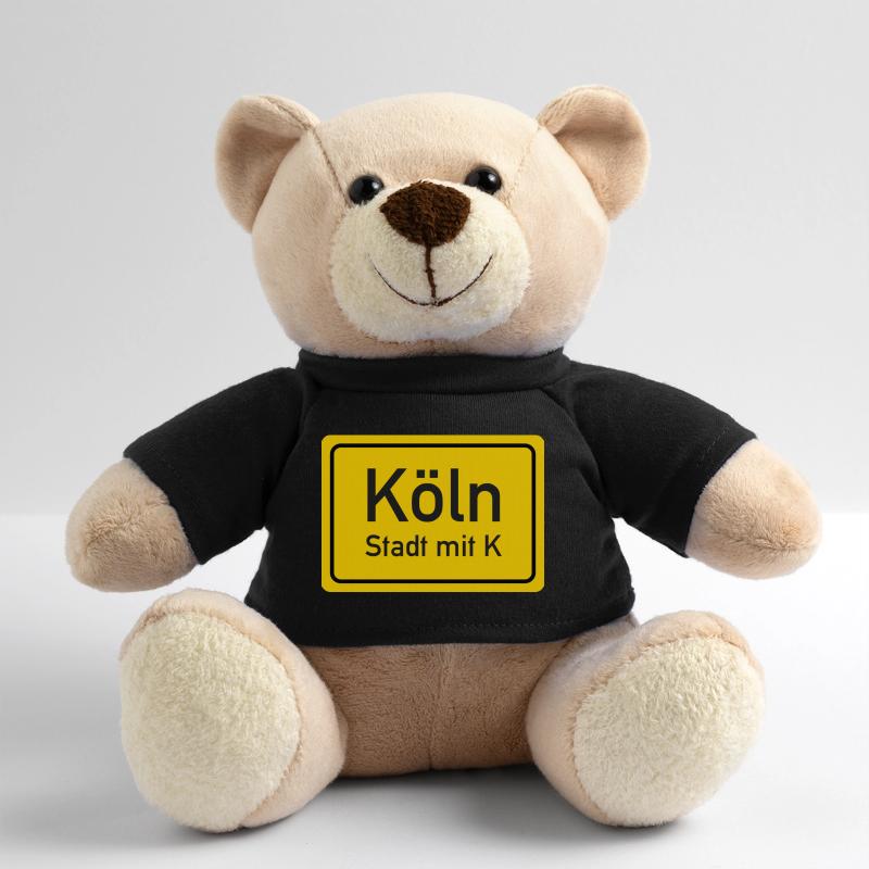 Panneau de nom de lieu Cologne Allemagne Nounours