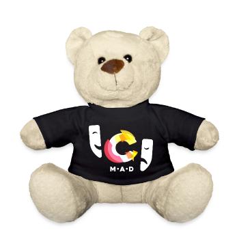 Chaos Music and Drama - Teddy Bear - black - Front