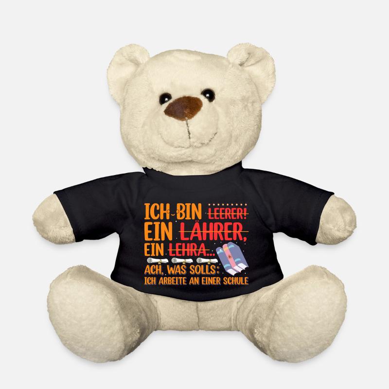 Pädagoge Lehrer Frauen - Teddy - Schwarz