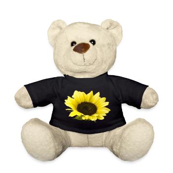 Sunflower - Teddy Bear - black - Front