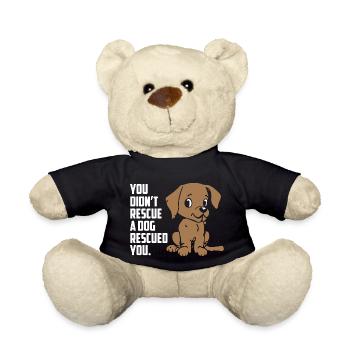 Rescue Dog - Teddy - Schwarz - Vorne