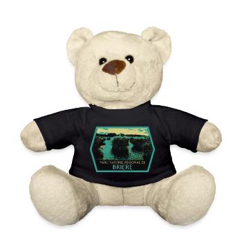 Marais Parc naturel de Brière: Authentic Nature - Teddy Bear - black - Front
