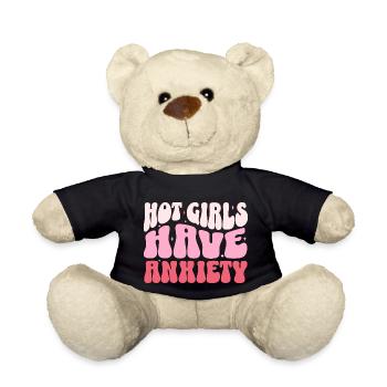 Hot girls have anxiety - Teddy - Schwarz - Vorne