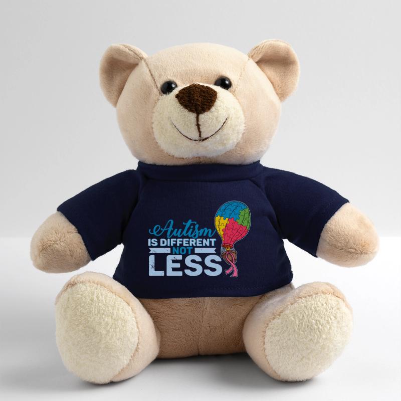 Autism is different not less Autist Puzzleteil Teddy