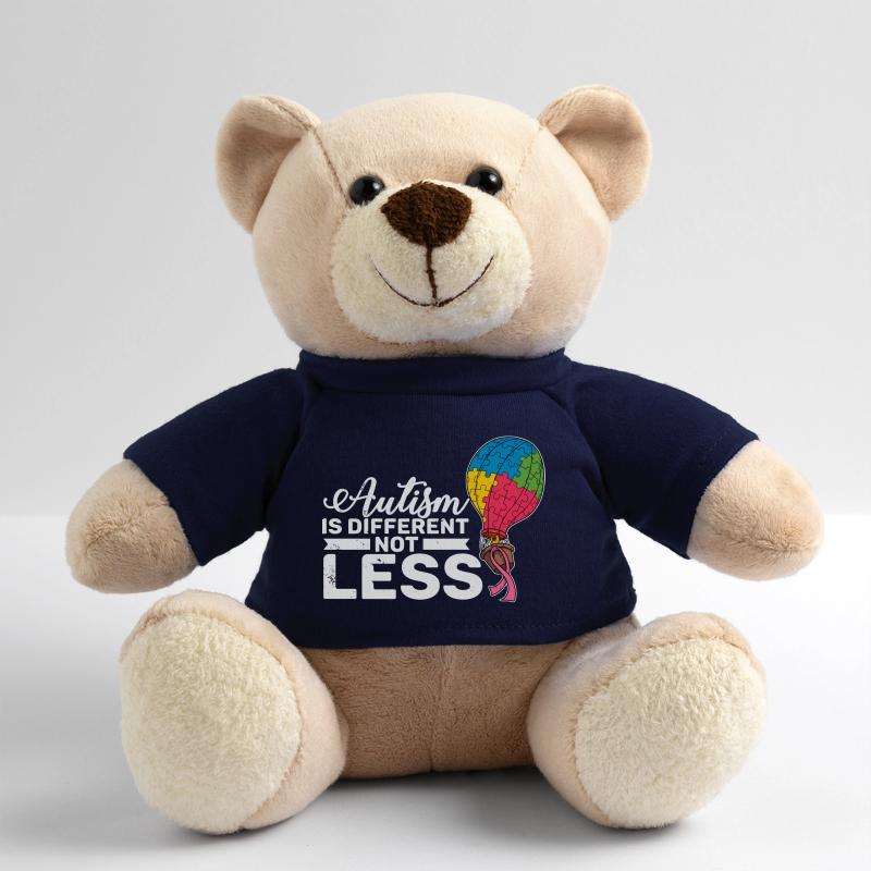 Autism is different not less Autist Puzzleteil Teddy