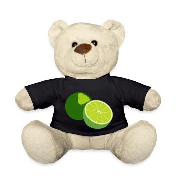 Limette - Teddy - Schwarz - Vorne