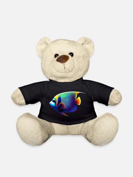 Kaiser-Engelsfisch - Teddy - Schwarz