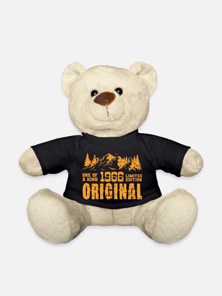Geburtstagsgeschenk 1966 - 1966 - Teddy - Schwarz