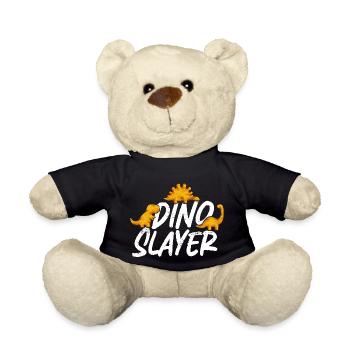 Dino Nuggets Dinosaurier Chicken Nuggets - Teddy - Schwarz - Vorne