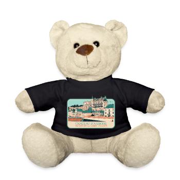 Château d'Amboise, Loire Valley - Teddy Bear - black - Front