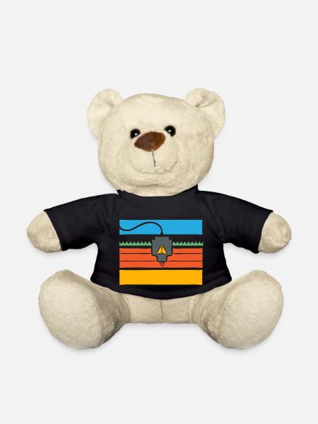 3D Drucker 3D Druck - Teddy - Schwarz