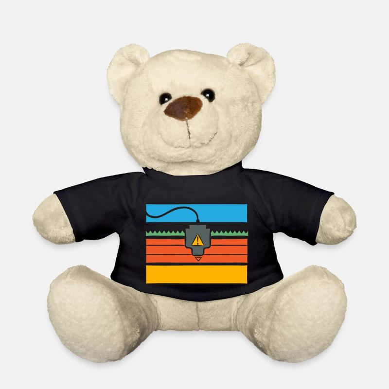 3D Drucker 3D Druck - Teddy - Schwarz