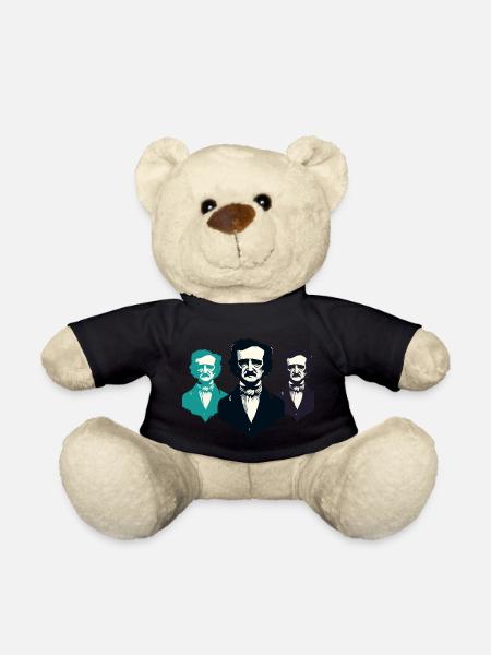 Edgar Allan Poe - Teddy - Schwarz