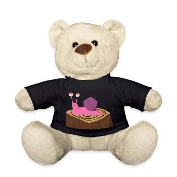Ricardo l’escargot rigolo - Nounours - noir - Devant