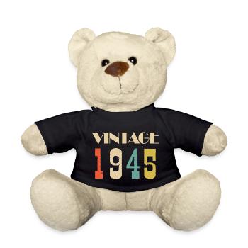 2002 Vintage Édition limitée Cadeau - Nounours - noir - Devant