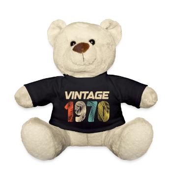 Vintage 1970 Retro - Best-seller - Nounours - noir - Devant