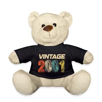 Vintage 2001 Retro - Best-seller - Nounours - noir - Devant