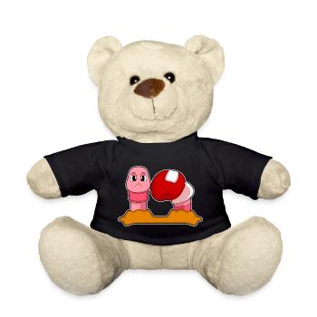 Wurm Boxer Boxing Gloves Boxing - Teddy Bear - black - Front