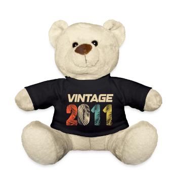 Jahrgang 2011 Retro - Bestseller - Teddy - Schwarz - Vorne