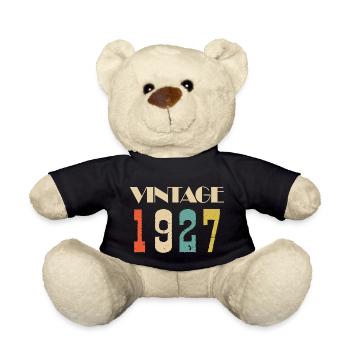 2020 Vintage Geschenk in limitierter Auflage - Teddy - Schwarz - Vorne