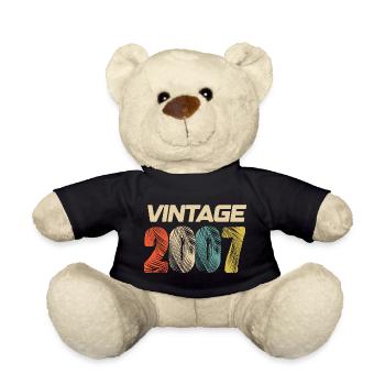 Vintage 2007 Retro - Best Seller - Teddy Bear - black - Front
