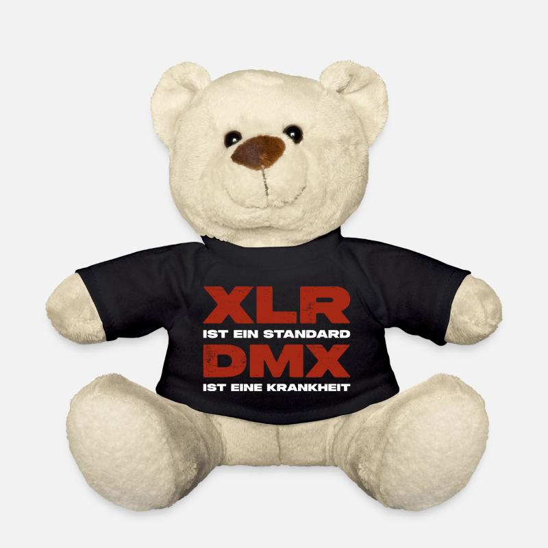 XLR vs DMX. Tontechniker versus Lichttechniker. - Teddy - Schwarz