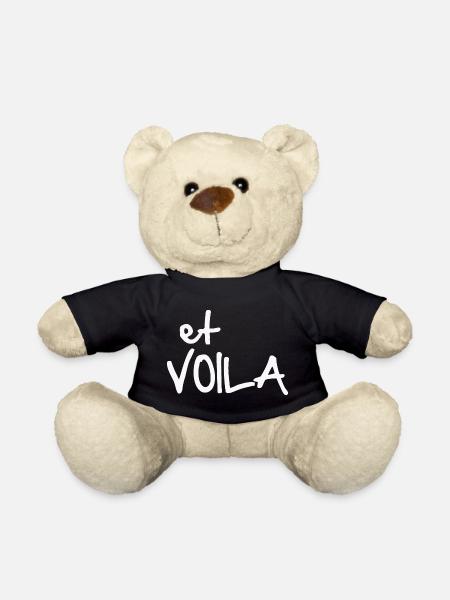 ET VOILA - Teddy - Schwarz
