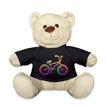Neon Rainbow BMX Rad - Teddy - Schwarz - Vorne
