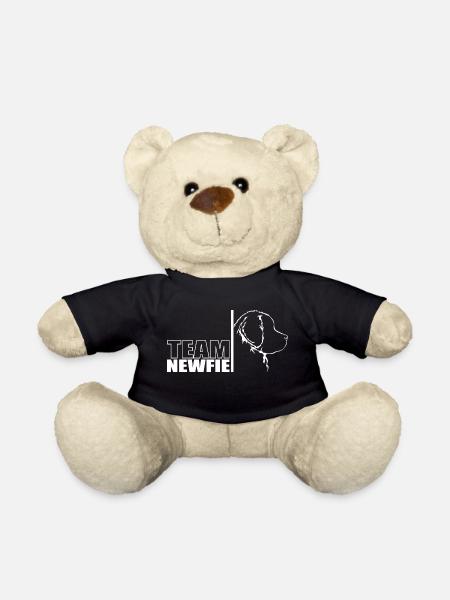 TEAM Newfie Hunde Hund Neufundländer Wilsigns - Teddy - Schwarz