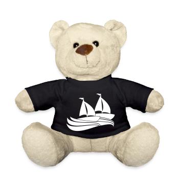 Two Ships Team Regatta Sailing Competition Regatta - Teddy Bear - black - Front