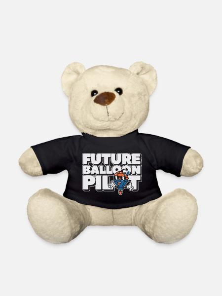 Future Balloon Pilot - Teddy - Schwarz