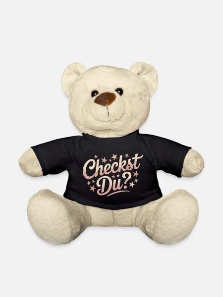 Checkst Du - Funny Memes - Teddy - Schwarz
