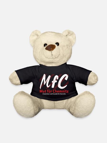 Chemnitz Mut für Chemnitz - Teddy - Schwarz
