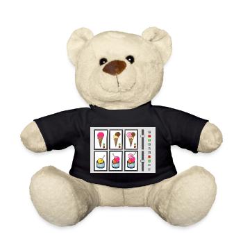 Eiscreme-Maschine - Teddy Bear - black - Front
