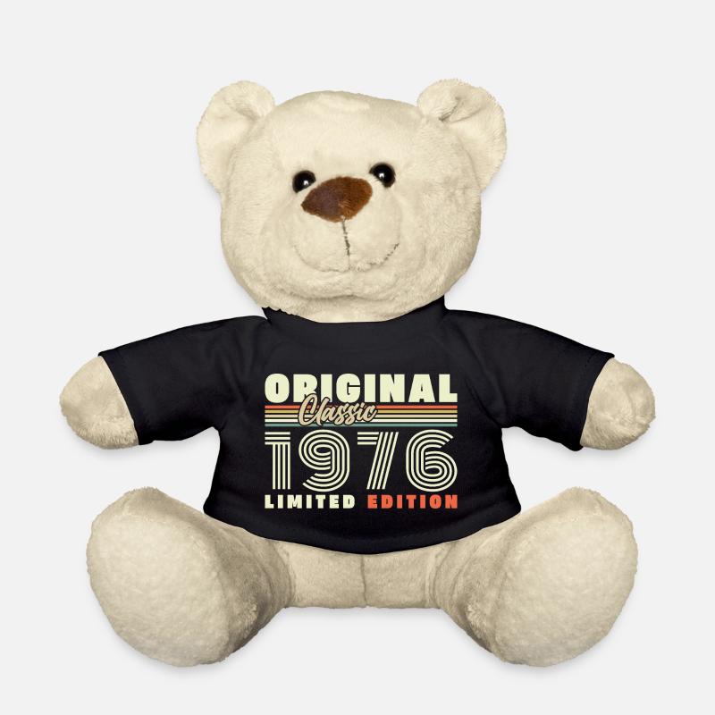 1976 Vintage Rétro Cadeau D’anniversaire - Nounours - noir