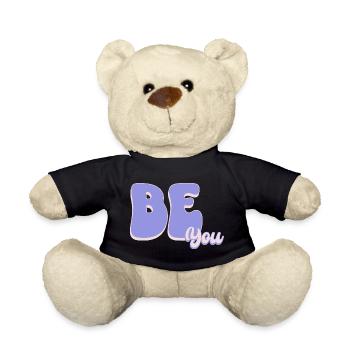 Just be YOU - Teddy Bear - black - Front
