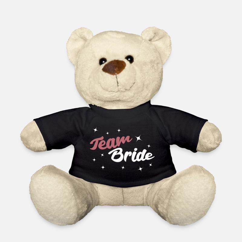 Team Bride - Teddy Bear - black