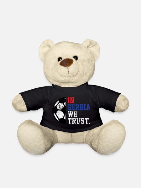 In Serbia we trust - Teddy - Schwarz